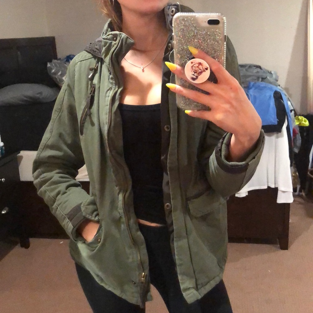 Winter coat.